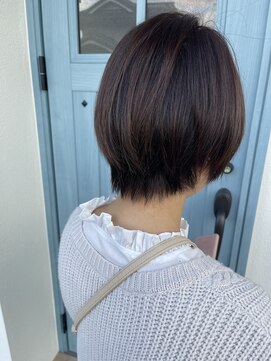 ナビ(NAVI) 【NAVI】ショート×ダークブラウン