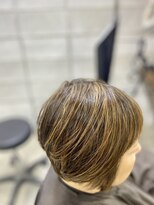 ルーファス 恵比寿 渋谷(Ruufus)&nbsp;地毛活かしハイライト　2312