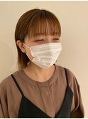 シースルーバング/ラウンドバング/外ハネボブ
