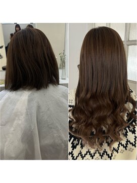 ハイエクステンション 京都駅前店(Hi-Extension) ココアブラウン@dresser____112