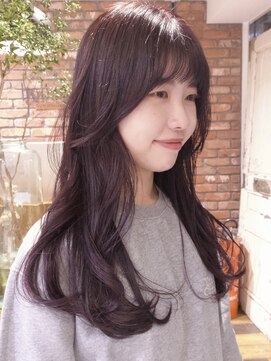 ボコカ(bococa) 【macana指名】ラベンダーピンク 暖色 レイヤーカット