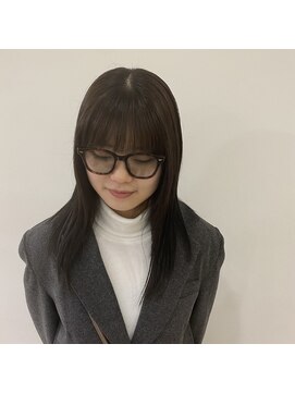 ヘアーコンセプト アイアイオ(HAIR CONCEPT iio) 地毛風カラー×ワイドバング