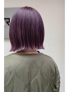 エスク オブ ヘアー(SQ of hair) ハイトーンpurplecolor×BOB