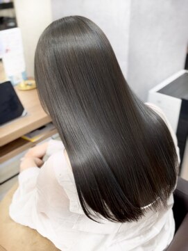 アンフィニー 銀座(ANFINI) 銀座 髪質改善トリートメント 艶髪 暗髪 ストレート