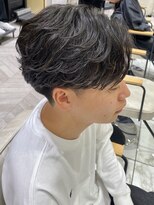 ゼスト フィーノ(ZEST fino) 【三谷】ブラックピンパーマで作るフェザーショート◎