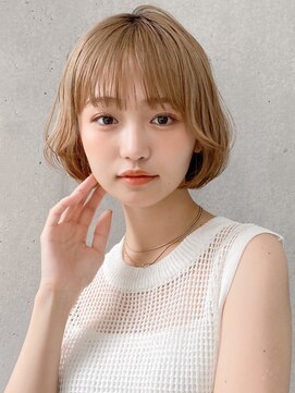 エトラ 渋谷店(etora) 前髪 ウェーブミディアム メルティーカラー 似合わせカット"