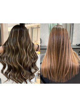 【最高級品質レミーエクステ取扱店】計算された理論で馴染みやすさ◎人毛使用でヘアカラー・巻き髪が可能♪