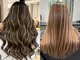 ヘアースマイルクー(HAIR SMILE COEUR)の写真/【最高級品質レミーエクステ取扱店】計算された理論で馴染みやすさ◎人毛使用でヘアカラー・巻き髪が可能♪