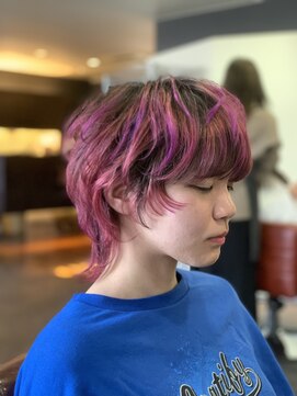 ラミール ヘアー ドレス(lamiell Hair Dress) マレットヘア/バレイヤージュ/黒髪卒業