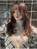 イメチェン/ホワイトブロンド/外ハネボブ/美髪/梅田
