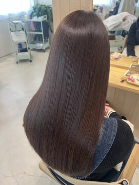 ファムバイアヴァンス(Femme by AVANCE.) 髪質改善カラー×ミルクティーブラウン