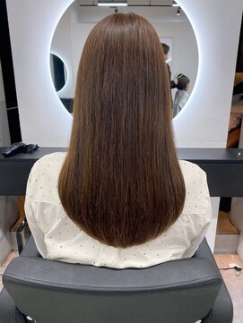 グランドライン(GRAND LINE) 《GRANDLINE友田千栄》美髪ロングスタイル　グレージュ