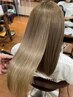 ★ご来店2回目限定★ カット＋リタッチカラー＋カシミヤTR　12650 → 11500