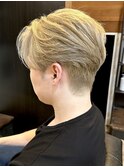 【IRIE HAIR福岡】ハイトーンセンターパート