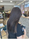 ブリーチなしオリーブグレージュ