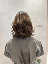 オン キャナルシティ博多前店(on)&nbsp;【中里恵梨】ヘアセット/ボブ/巻き下ろしヘア/パーマ風/博多