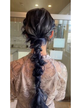 ビスポーク(BESPOKE) スーパーロング編みおろし大人カジュアル