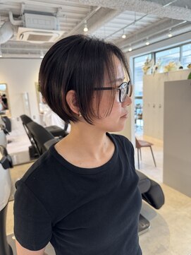 マルフェ 天王寺(marfe) 大人ショートボブショートカットマッシュショート透明感カラー