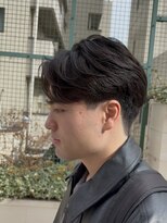 スタイル 成城学園前(STYLE)&nbsp;メンズ センターパート 毛流れパーマ メンズパーマ