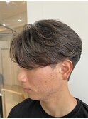 ニュアンスパーマ毛流れパーマセンターパート新潟万代