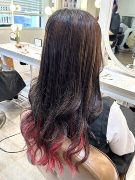 フーバイケンジ(fuu + KENJE) エクステ70本で憧れのロング&インナーエクステ☆/大谷