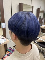 美容室ステラ 東大宮店&nbsp;鮮やかブルー
