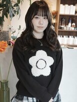 ウィム(wim)&nbsp;" ロングレイヤー "/レイヤーカット/顔周りカット/ウェーブヘア