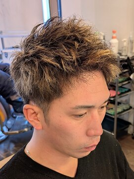 ボイスバーバー 高野店(VOICE BARBER) 大人ジェットモヒカン