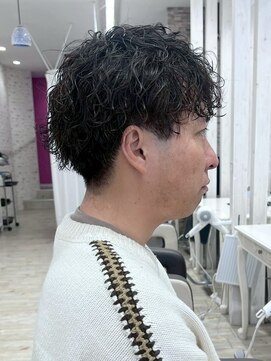 ガーデン 西川田店(garden) 宇都宮メンズカットメンズパーマ波巻きスパイラルパーマツイスパ