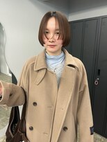 コエ(koe')&nbsp;髪質改善でタイトなミニボブ