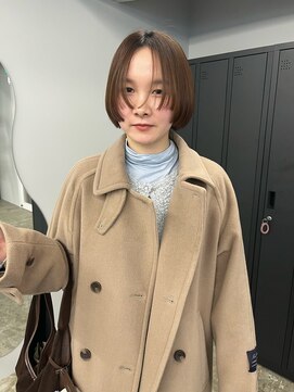 コエ(koe') 髪質改善でタイトなミニボブ