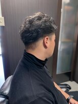バーバーバー 都賀(BARBER-BAR)&nbsp;大人パーマスタイル【BARBER-BAR都賀】