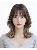 外ハネミディアム