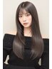 【うる艶美髪コース】カット+髪質改善縮毛矯正＋oggiottoオーダーTR￥13200