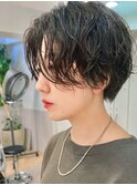 ショートパーマ/ハンサムショート/日本橋/人形町