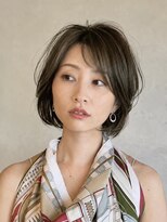 ジ オスカー(THE OSCAR)&nbsp;大人ショートボブ/アッシュブラウン/艶カラー