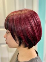マティーナ ヘアー 池袋(Matina hair)&nbsp;【ワインレッド×ブラック】池袋美容室