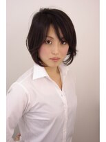 エフ アヴェダ 木の葉モール橋本(F AVEDA)&nbsp;ナチュラルボブ（前下がりライン）