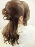 ★キレイ★簡単ハーフアップスタイル