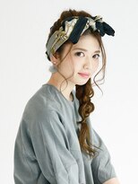 ヘアアンドメイク アース 聖蹟桜ヶ丘店(HAIR&MAKE EARTH) リボンスカーフアレンジ