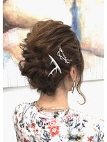 ヘアーメイクムーンリバー(hair make MOON RIVER)&nbsp;結婚式パティーアレンジ