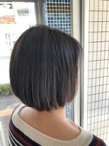 スタジオ アルファプラス 日暮里店(studio α+)&nbsp;ナチュラルブラウン×前下がりボブ♪