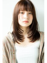 トキ(toto toki) ツヤサラ美髪の小顔セミロング【toki・:・フジモトヒロユキ】