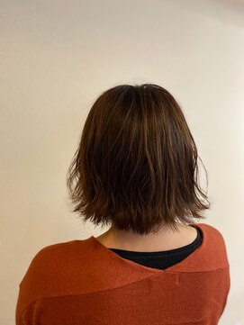 ダアッカ(da acca) スタイリング簡単♪小顔見せボブディ×ベージュカラー