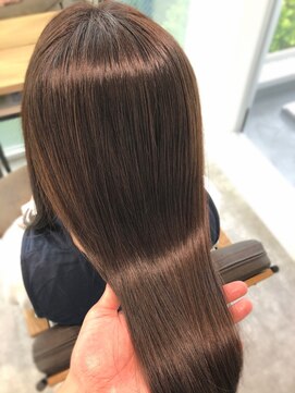 テラスヘア センダイ(TERRACE hair SENDAI) 艶髪ミディアム【イノアカラー使用】