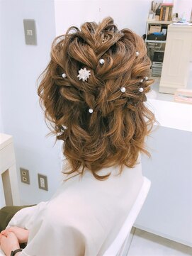 リサ 恵比寿(risa.) ふわふわ感重視☆彡アレンジ