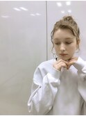 【色気をまとう】モテカジュ　お団子アレンジ