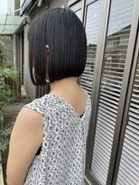 タイム(TIME)&nbsp;シンプルボブ×ナチュラルブラック