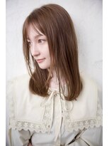 グランアージュ 船橋南口店(grandage)&nbsp;プレミアム髪質改善/ワンレングス/ストレート/グレージュ/小顔m5