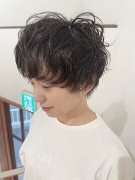 ロカ(Roca) マッシュショート×ゆるふわパーマ